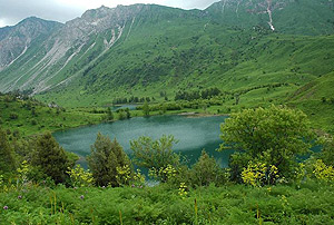 Озеро Сары-Челек Кыргызстан